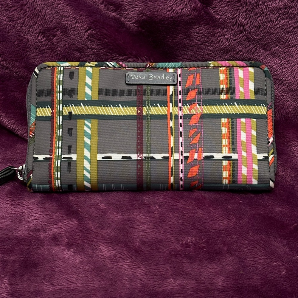 Vera Bradley Multicolor Striped Wallet